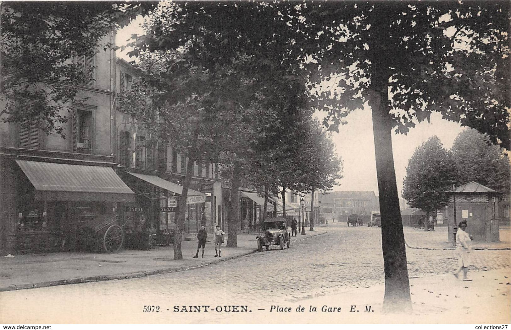93-SAINT-OUEN- PLACE DE LA GARE - Saint Ouen