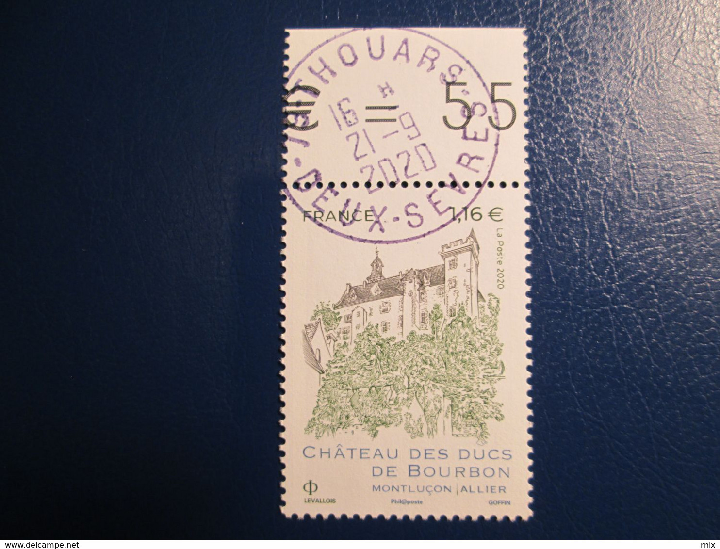 2020 Château DUCS DE BOURBON Oblitéré Cachet Rond 21/09/2020 - Used Stamps