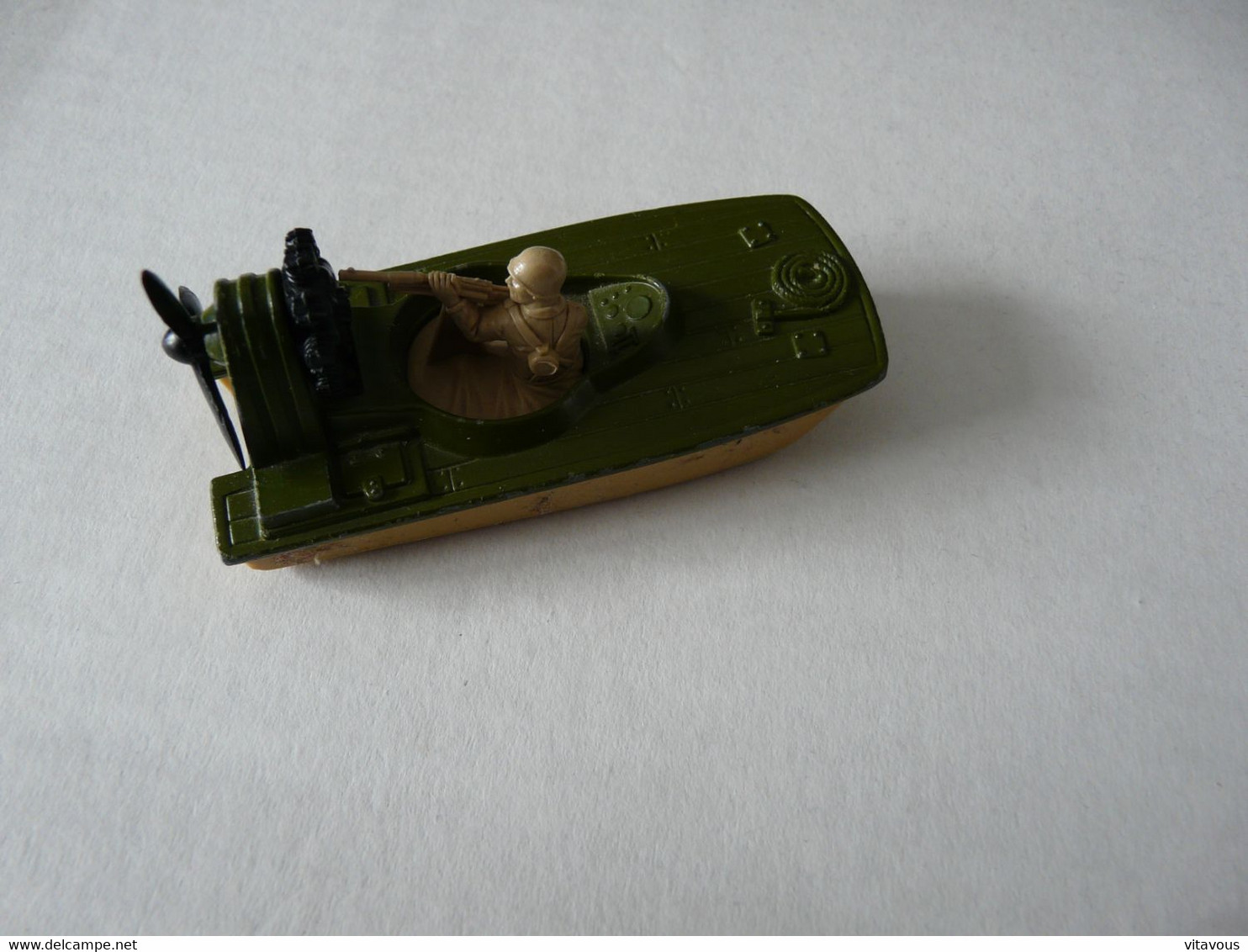 Véhicule Militaire Matchbox Superfast - N°30 Swamp Soldat - Panzer