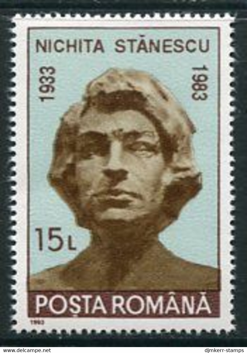 ROMANIA 1993 Stanescu 60th Birthday MNH / **.  Michel 4872 - Unused Stamps