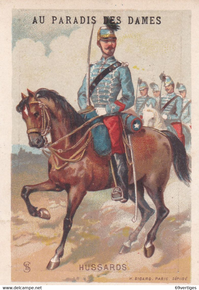 AU PARADIS DES DAMES, Militaria, Hussards - Sonstige & Ohne Zuordnung