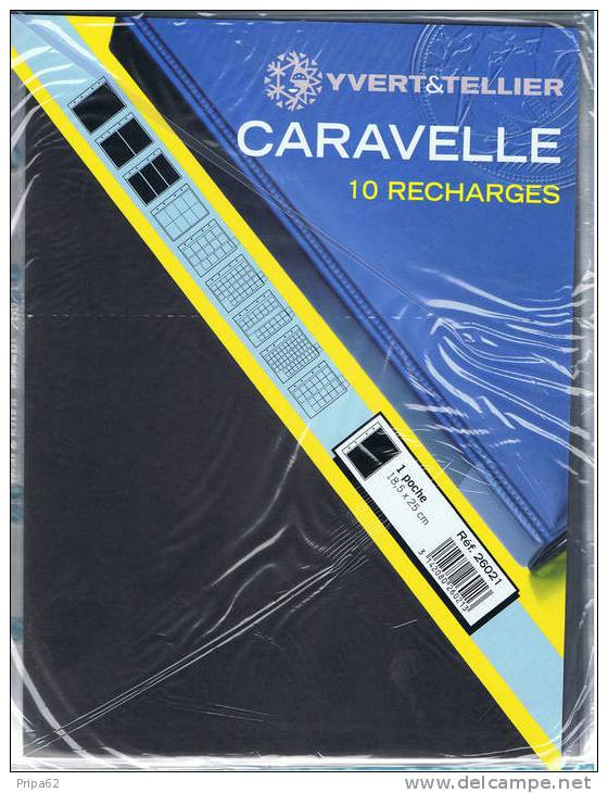 10 RECHARGES CARAVELLE Billets 1 Poche Ref. 26021 - Matériel