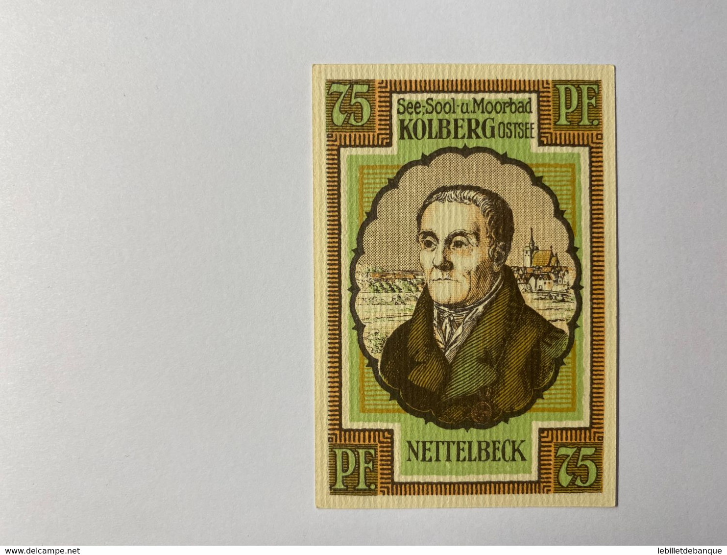 Allemagne Notgeld Kolberg 75 Pfennig - Collections