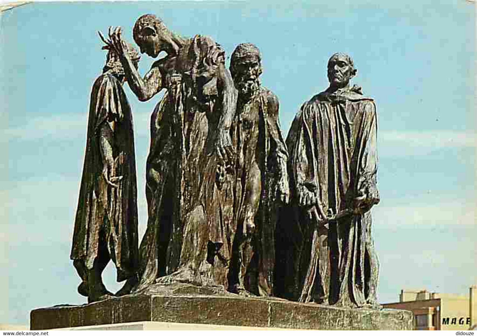 62 - Calais - Monument Des 6 Bourgeois De Calais - Sculpture De Rodin - Carte Neuve - CPM - Voir Scans Recto-Verso - Calais