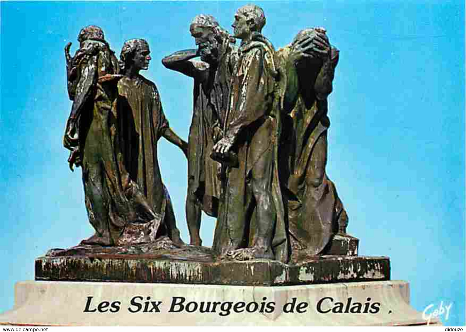 62 - Calais - Monument Des 6 Bourgeois De Calais - Sculpture De Rodin - CPM - Voir Scans Recto-Verso - Calais