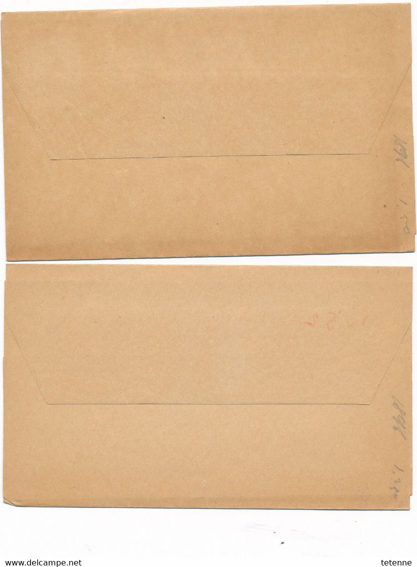 4 Entiers Postaux INDIA POSTAGE Surchargés ZANZIBAR 2 ENVELOPPES 2 BANDES PAPIERS - Zanzibar (1963-1968)