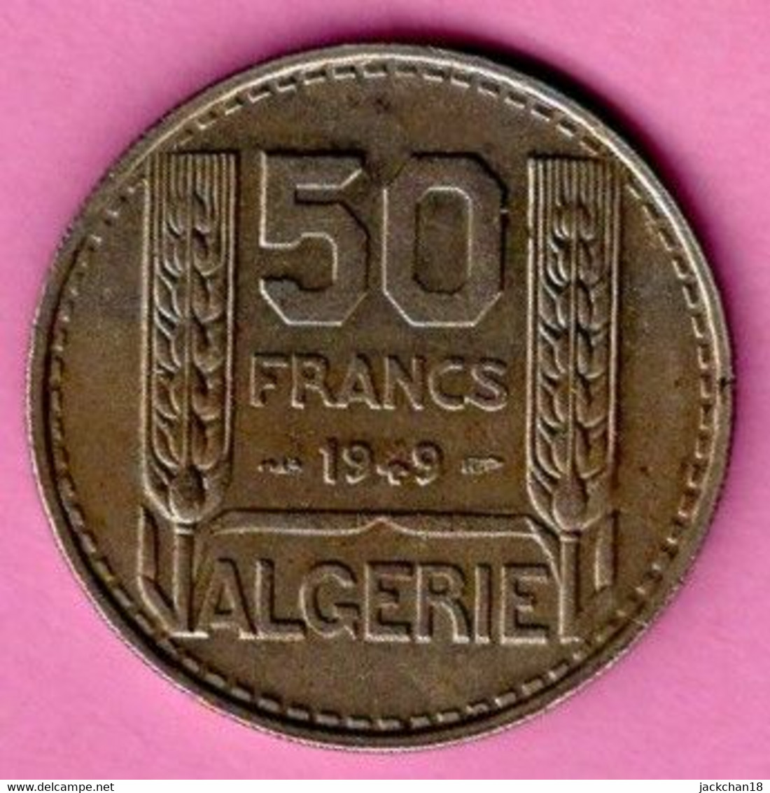 -- 50 FRANCS ALGERIE / REPUBLIQUE FRANCAISE / TYPE TURIN -- - Algerien