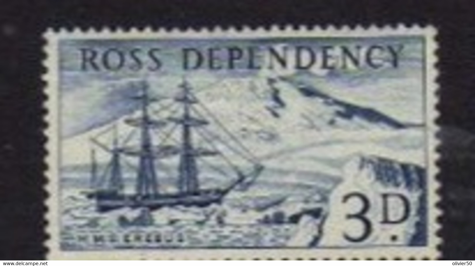 Terre De Ross (1957)  - Vaisseau Erebus     Neufs* - Unused Stamps