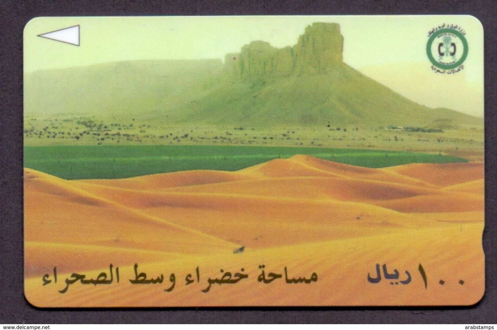 Saudi Arabia Telephone Card Used The Value 100SR ( Fixed Price ) - Arabia Saudita