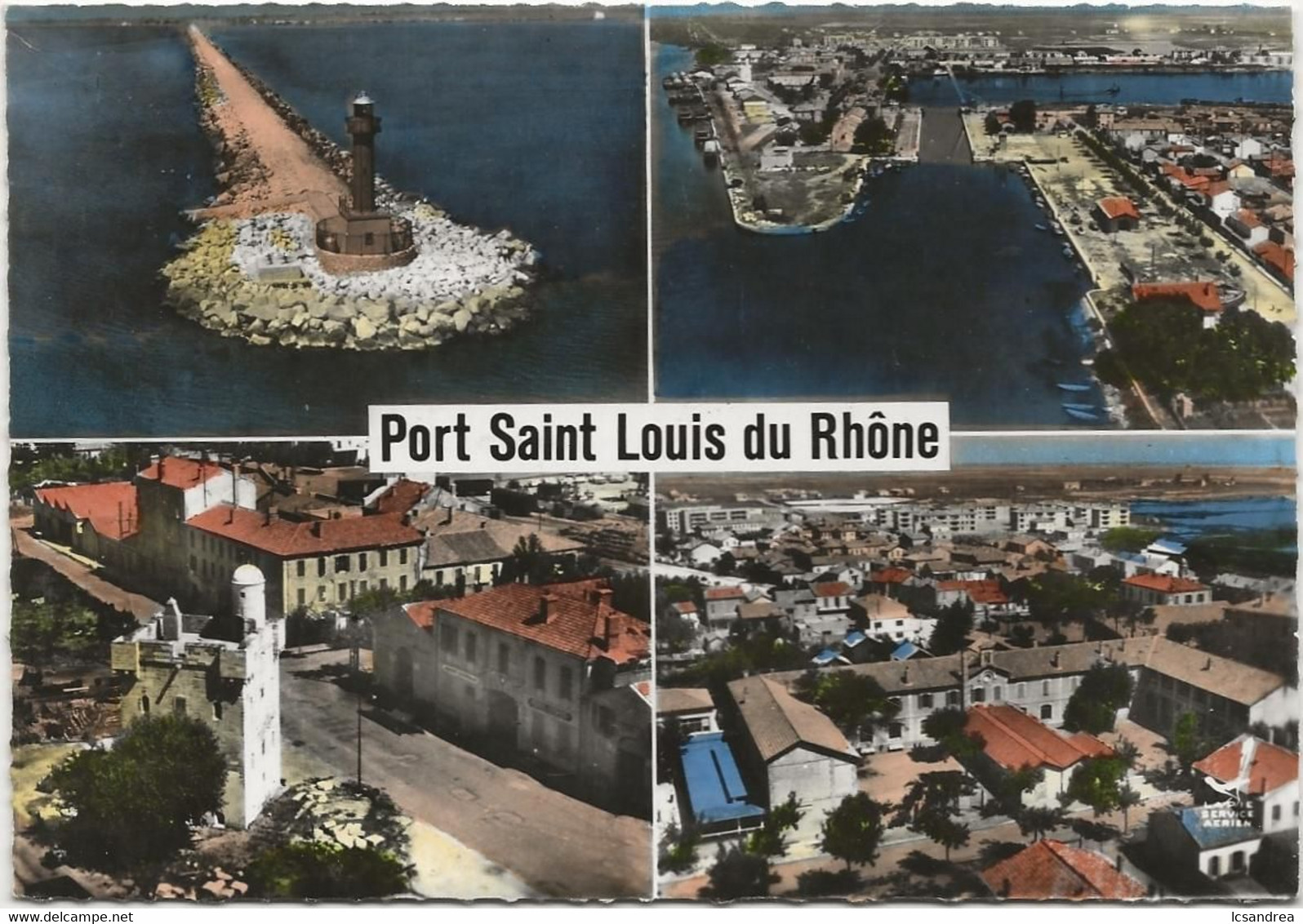 CPSM Port  St Louis Du Rhone Multivues - Saint-Louis-du-Rhône