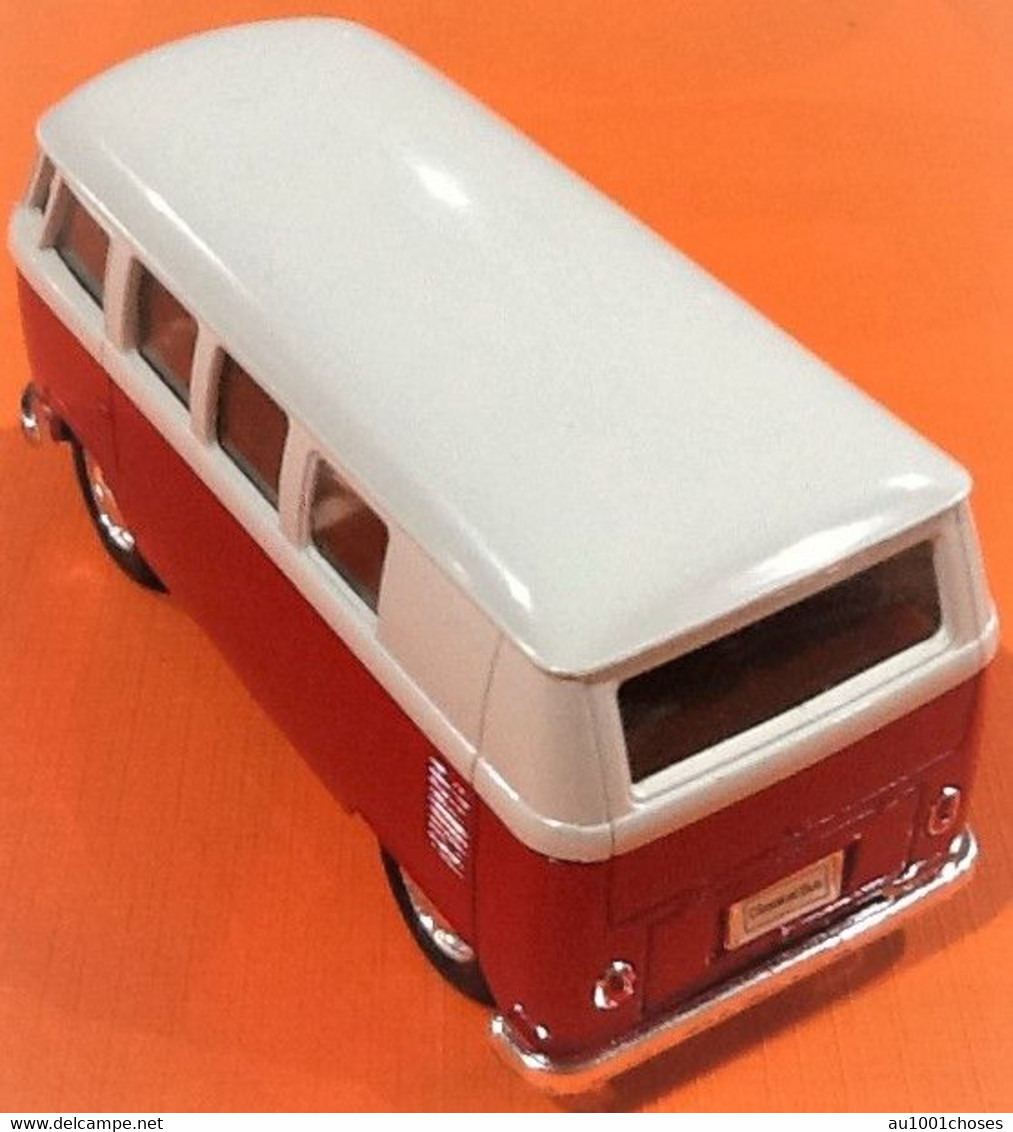 Voiture Miniature Volkswagen TI Bus  (1963)   N°49764 Welly Echelle : 1/36ème - Welly