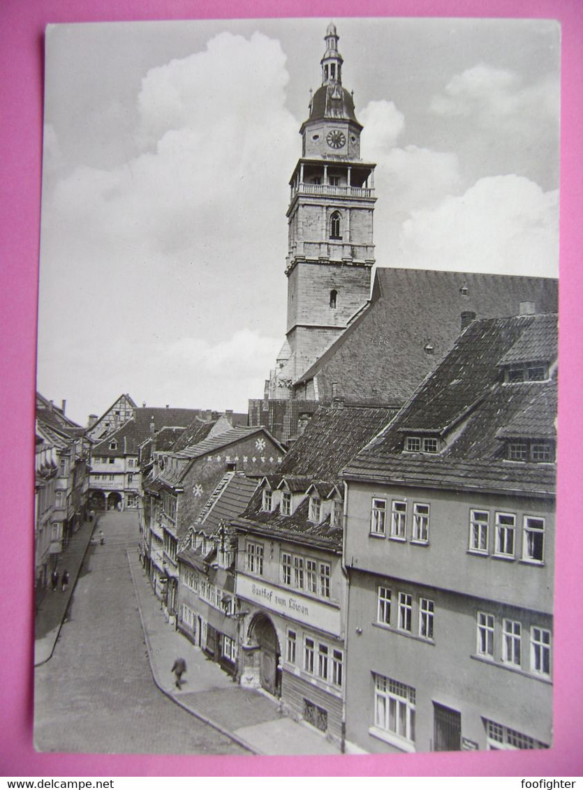 Bad LANGENSALZA - Marktstraße - Gasthof Zum Löwen - Ca 1960s, Used - Bad Langensalza