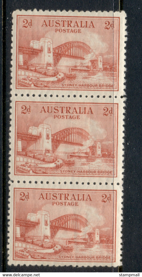 Australia 1932 Harbour Bridge 2d Str3 MUH - Mint Stamps