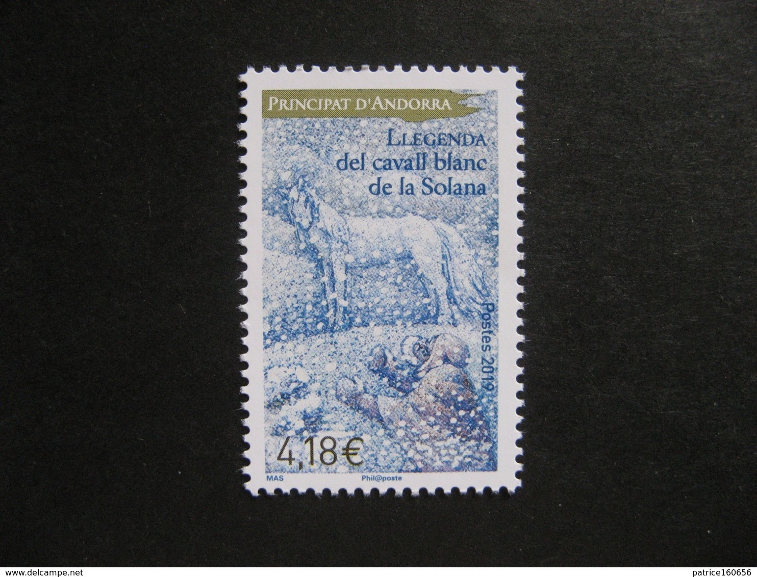 TB Timbre D'Andorre N°825, Neuf XX. - Unused Stamps