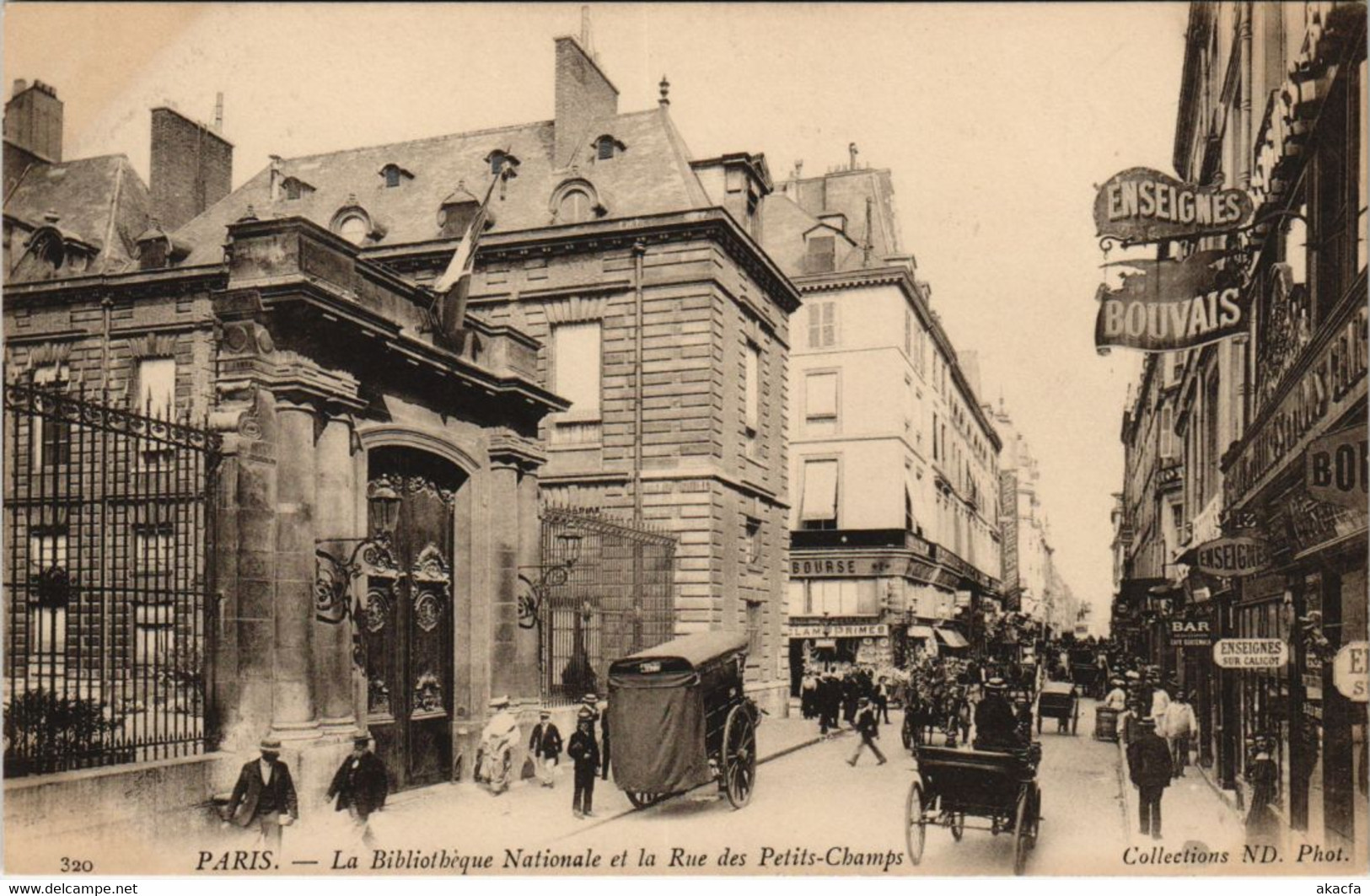 CPA Paris 3e - La Bibliothéque Nationale (56961) - Arrondissement: 03