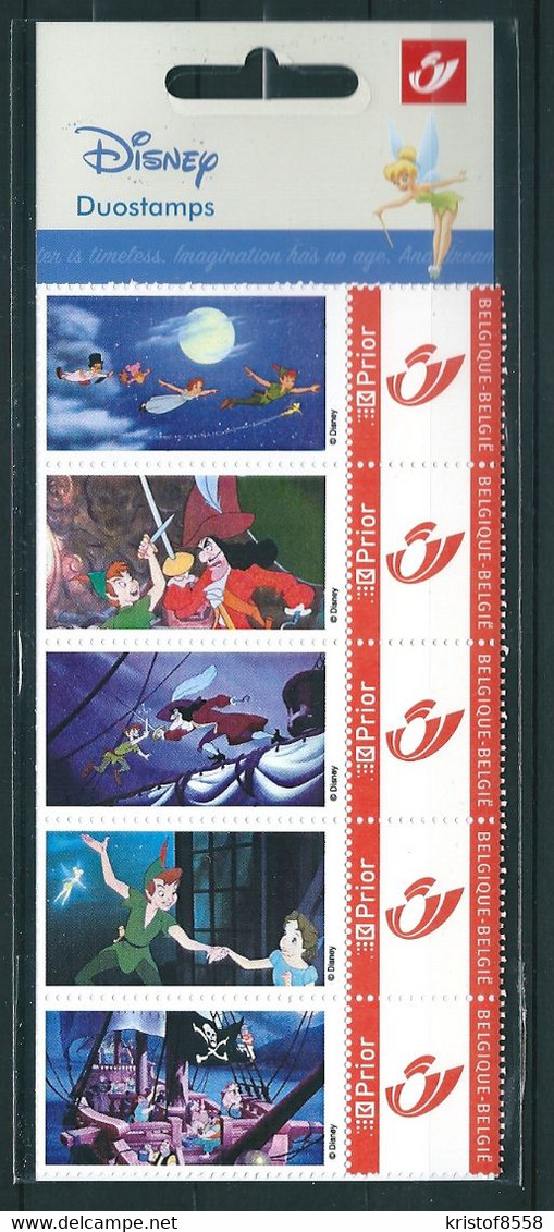 [1580_008] Duo Stamp  - Disney Peter Pan - Mint