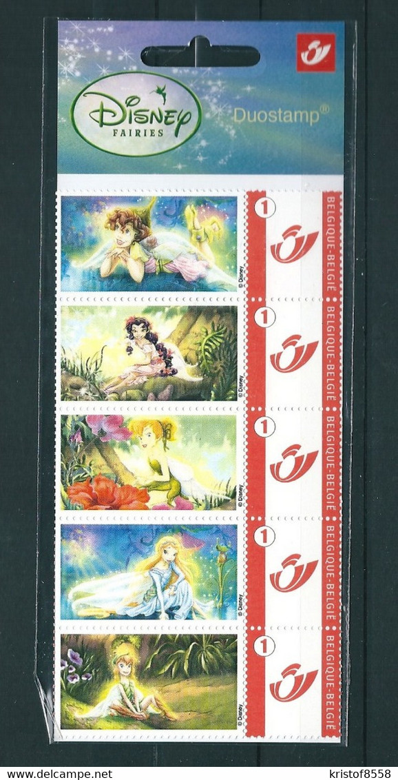 [1580_019] Duo Stamp  - Disney Fairies - Mint