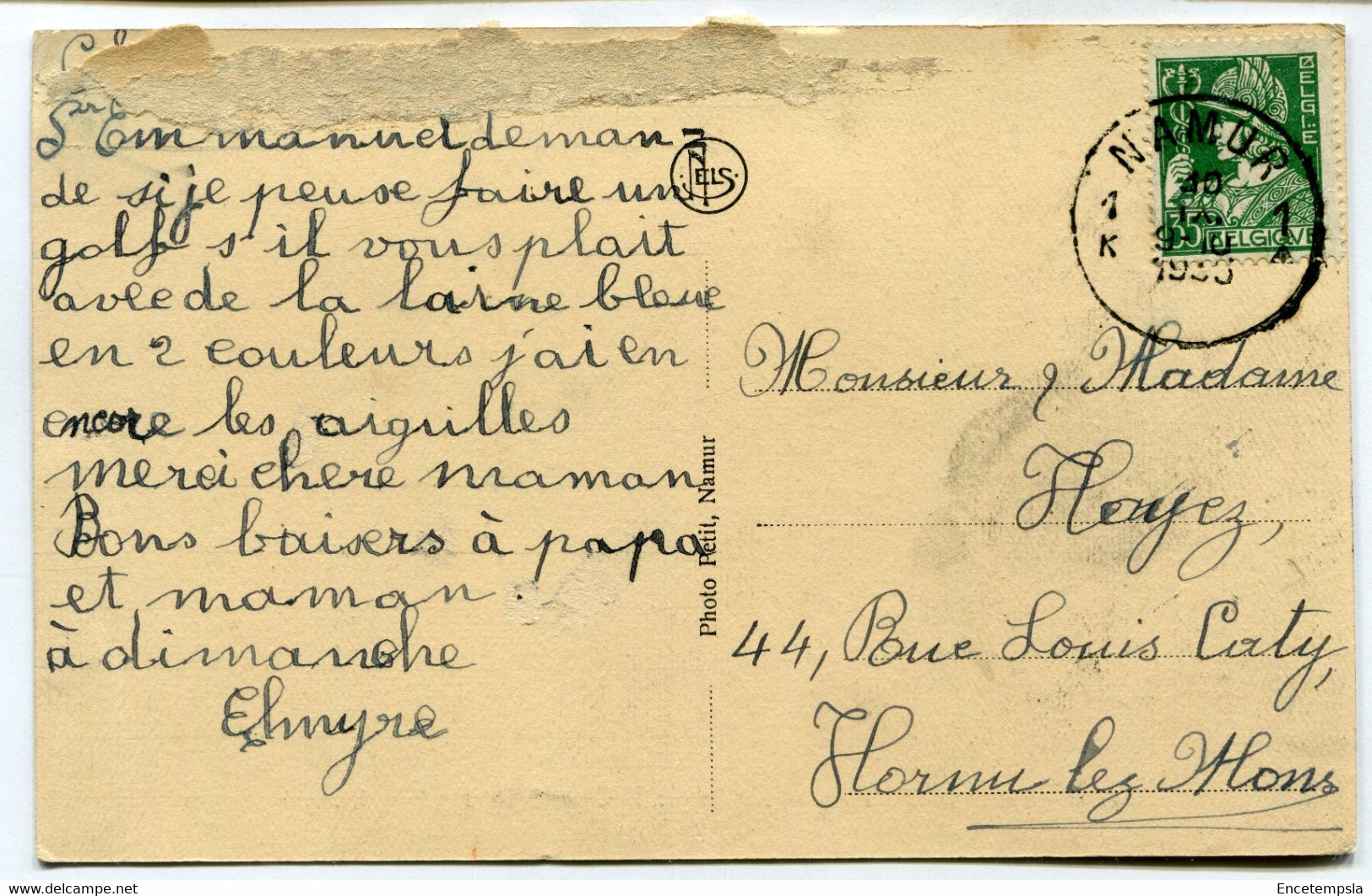 CPA - Carte Postale - Belgique - Namur - Institut Spécial Pour Fillettes - Soeurs De La Charité (SVM14070) - Namur