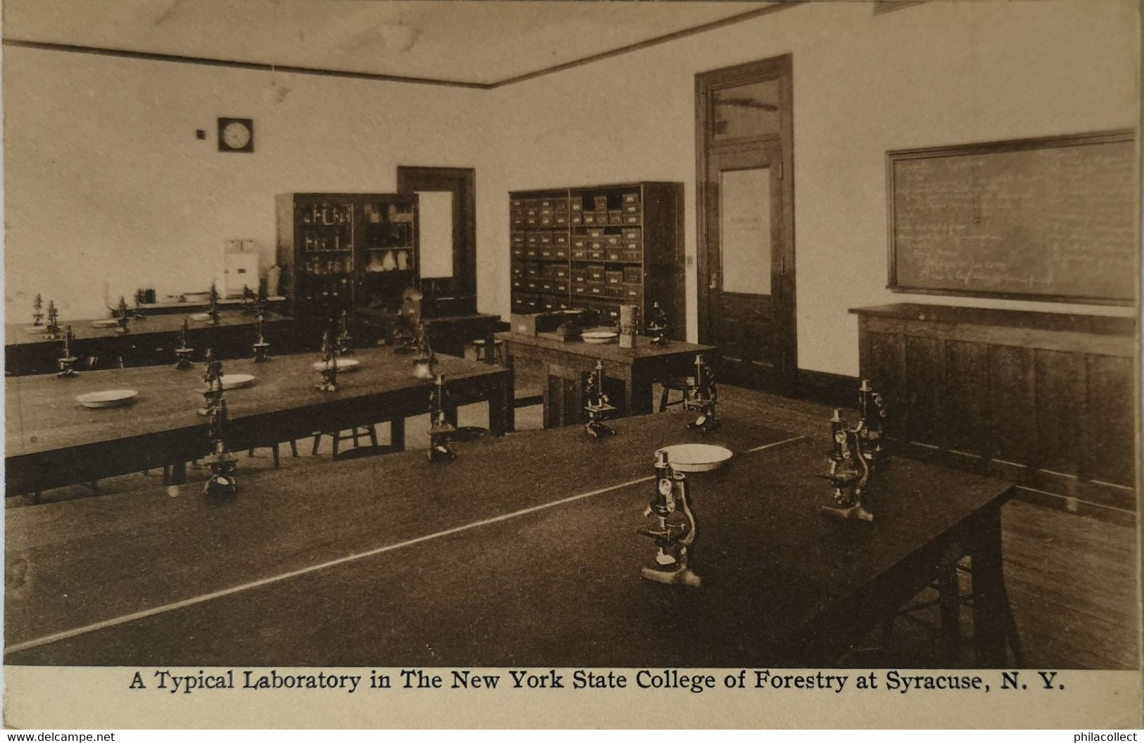 Syracuse (NY) The New York State College Of Forestry // Interior // Typical Lab. 19?? - Syracuse