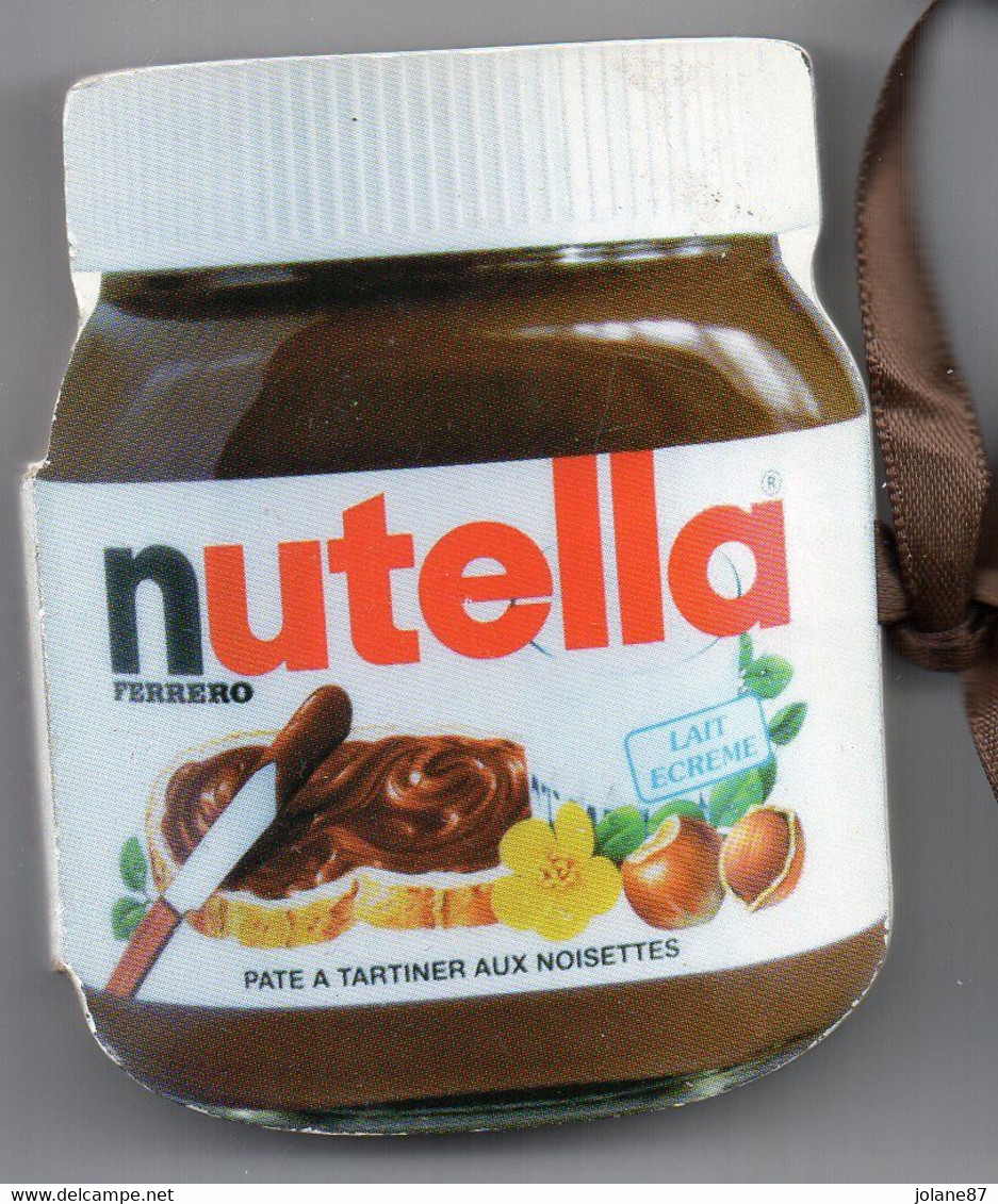 MAGNET LIVRE DE RECETTE   -    NUTELLA PATE A TARTINER AUX NOISETTES - Advertising