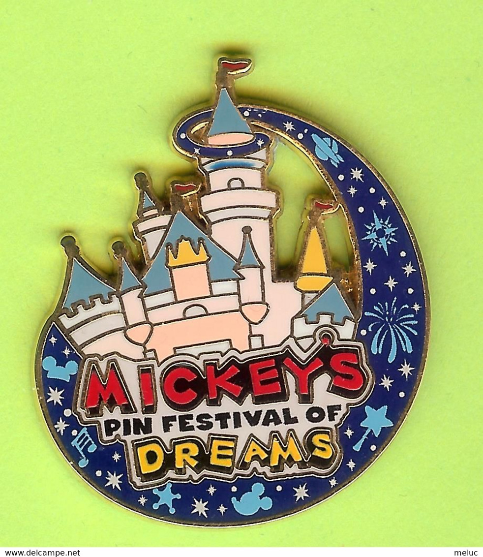 Pin's Disney Mickey's Pin Festival Of Dreams (Château)  - 4E17 - Disney