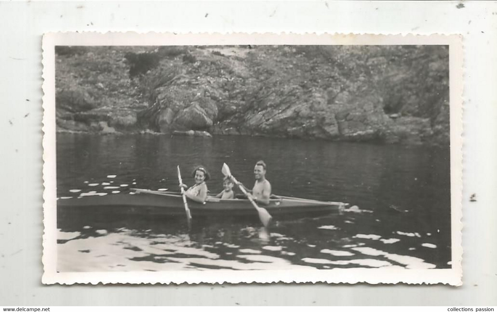 Photographie , Sports, Kayak ,  1939 ,  110 X 70 Mm - Sports