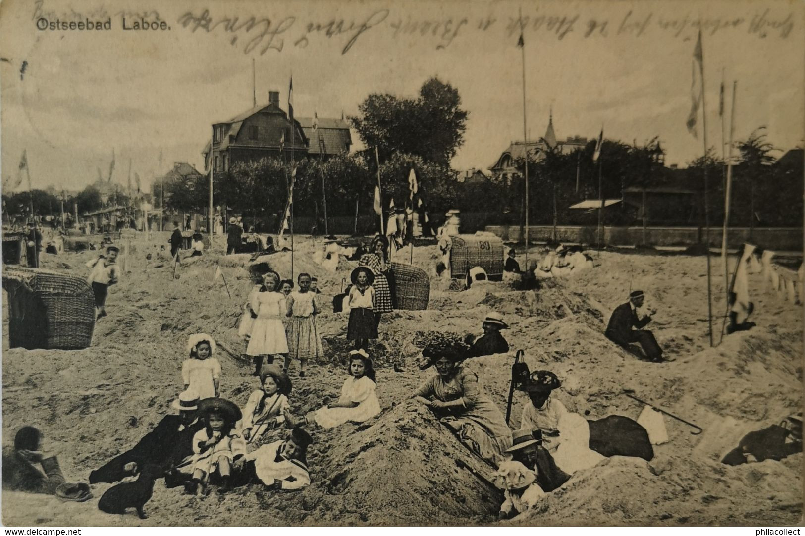 Ostseebad Laboe // Strand Spass 1912 - Otros & Sin Clasificación