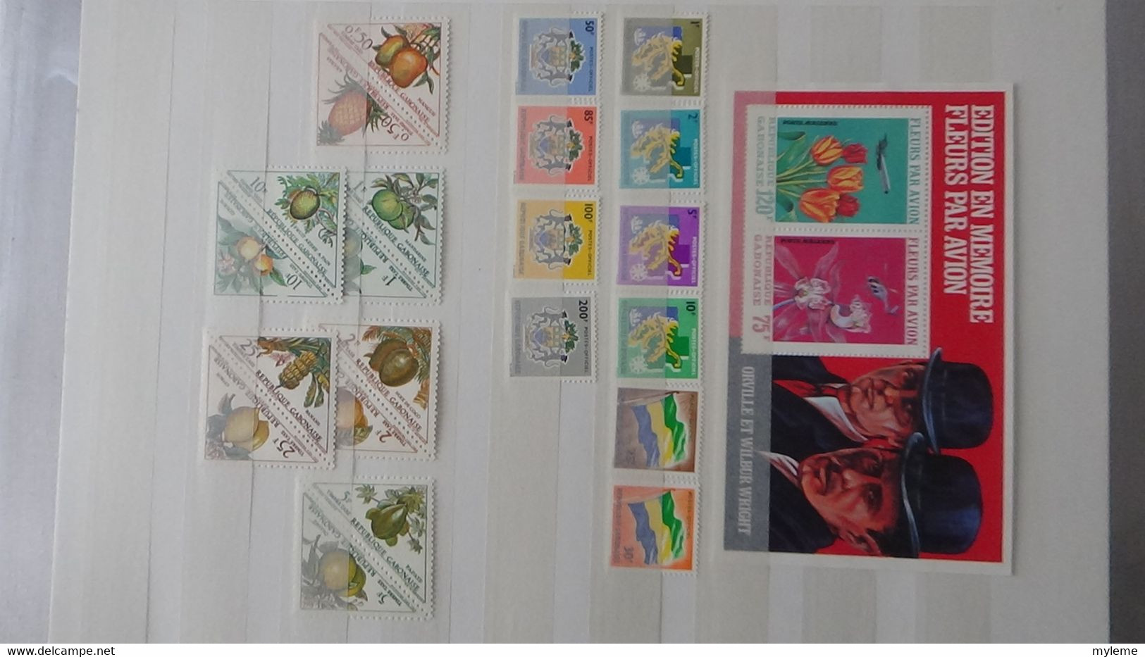 L43 Collection timbres ** de différents pays d'Afrique dont Congo, Centrafrique, Dahomey, Gabon ... Voir commentaires