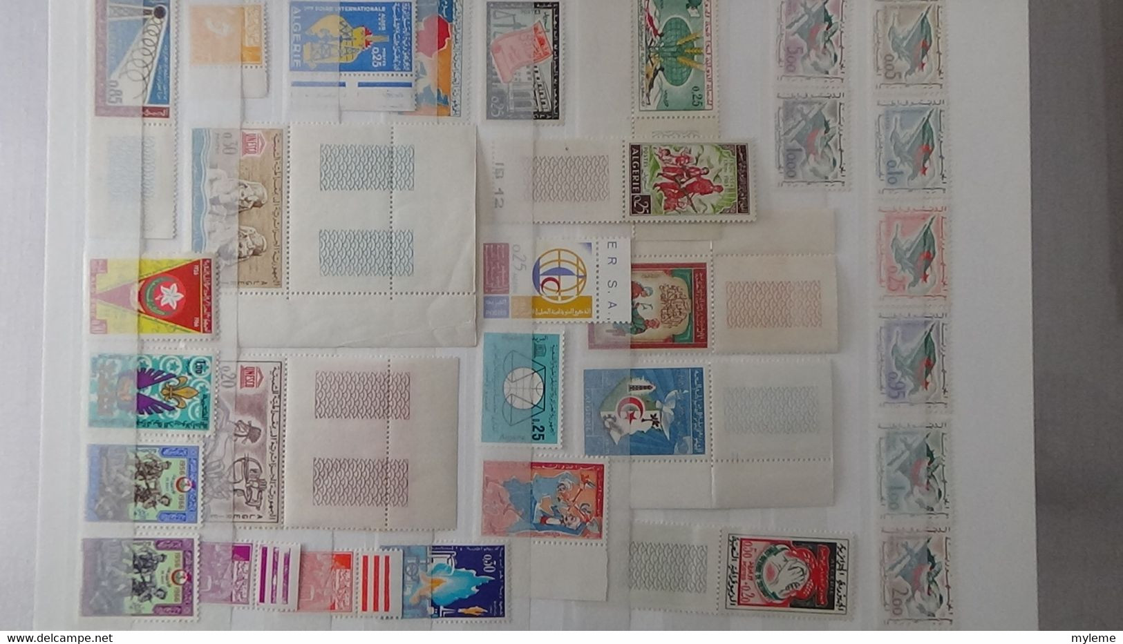 L44 Collection Timbres ** De Différents Pays D'Afrique Dont Algérie, Cambodge, Cameroun, Centrafri ... Voir Commentaires - Sammlungen (im Alben)