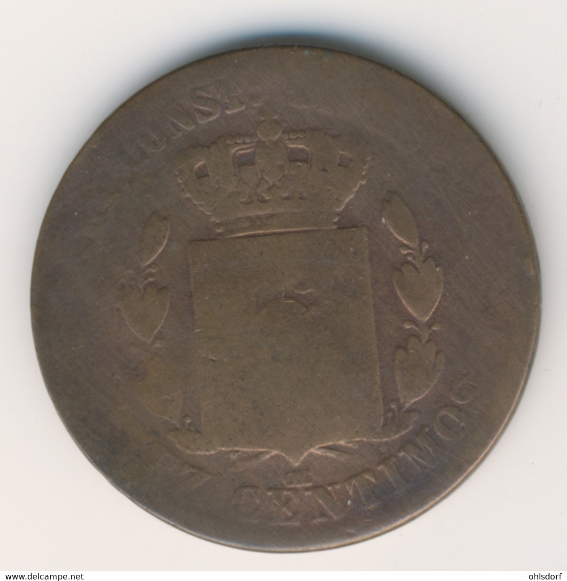 ESPANA 1879: 10 Centimos, KM 675 - First Minting