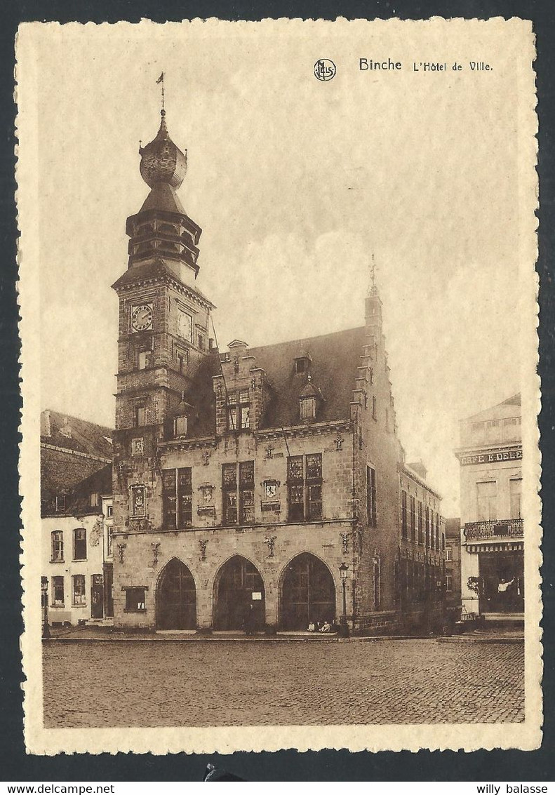 +++ CPA - BINCHE - Hôtel De Ville - Nels   // - Binche