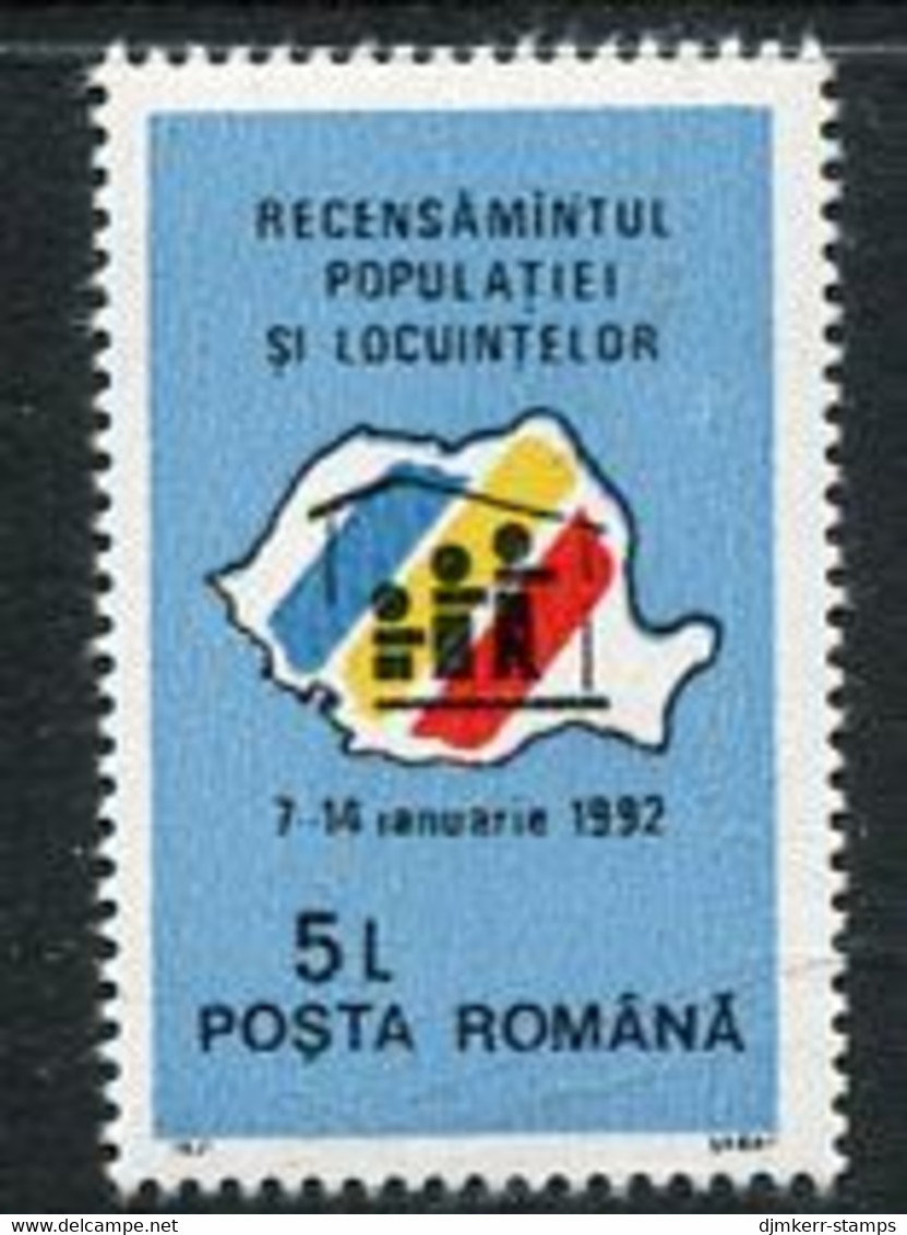 ROMANIA  1991 Population Census MNH / **.  Michel 4707 - Nuovi