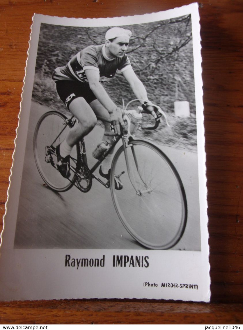 PHOTO CARTONNEE MIROIR SPRINT RAYMOND IMPANIS - Radsport