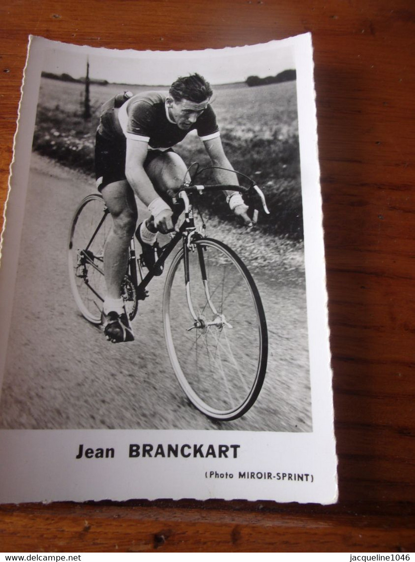 PHOTO CARTONNEE MIROIR SPRINT JEAN BRANCKART - Cycling