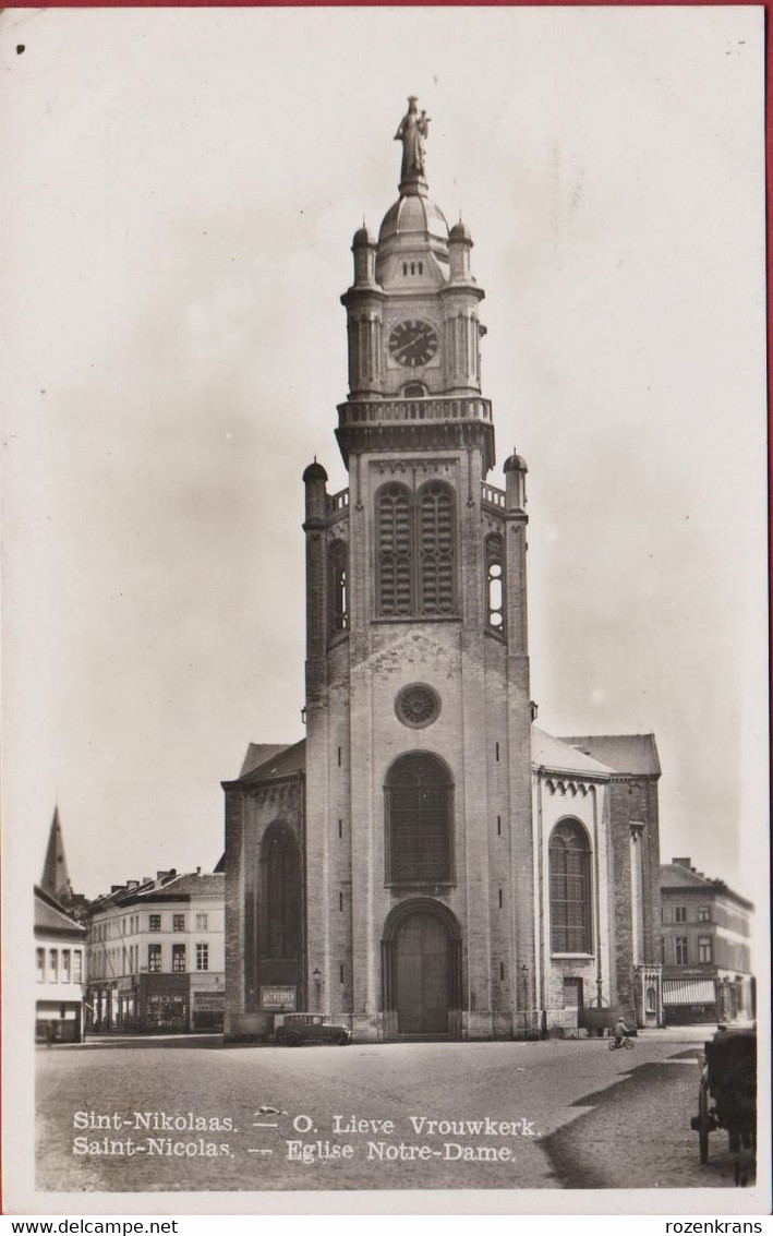 St-Niklaas Sint-Niklaas  Onze-Lieve-Vrouwekerk Fotokaart (In Zeer Goede Staat) - Sint-Niklaas