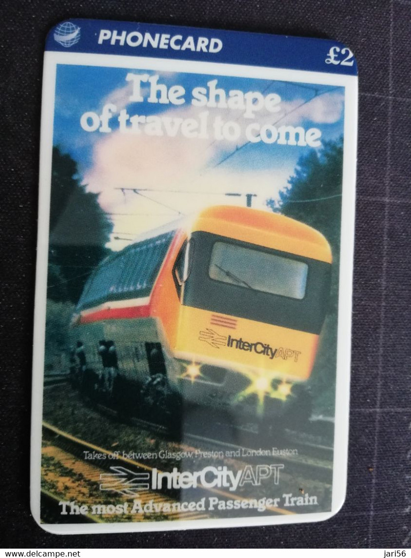 GREAT BRITAIN   2 POUND  INTERCITY APT      TRAINS/RAILWAY   PREPAID      **3266** - Collections