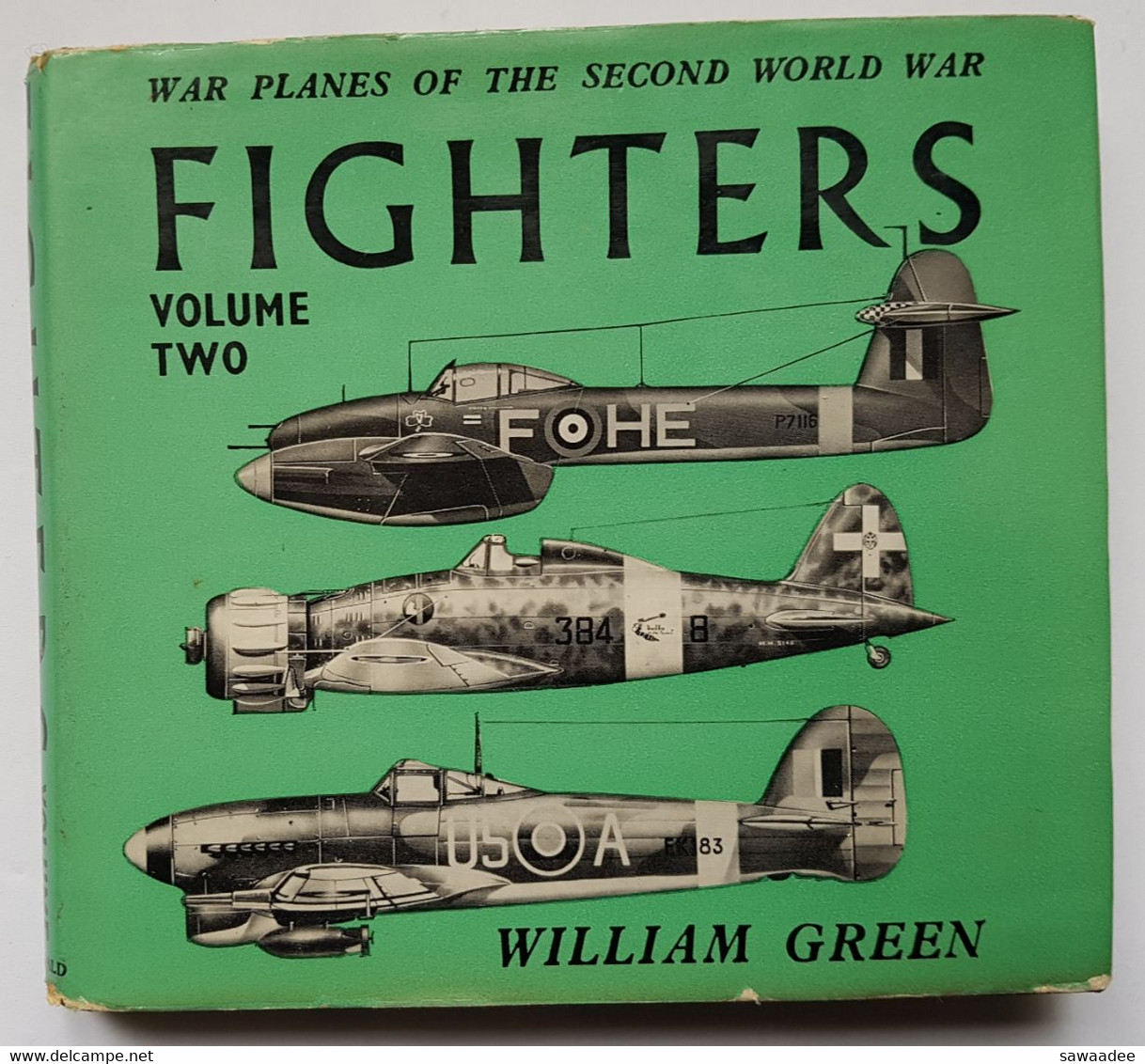 LIVRES - AVIATION - LOT DE 8 - WAR PLANES OF THE SECOND WORLD WAR - WILLIAM GREEN - ED MACDONALD