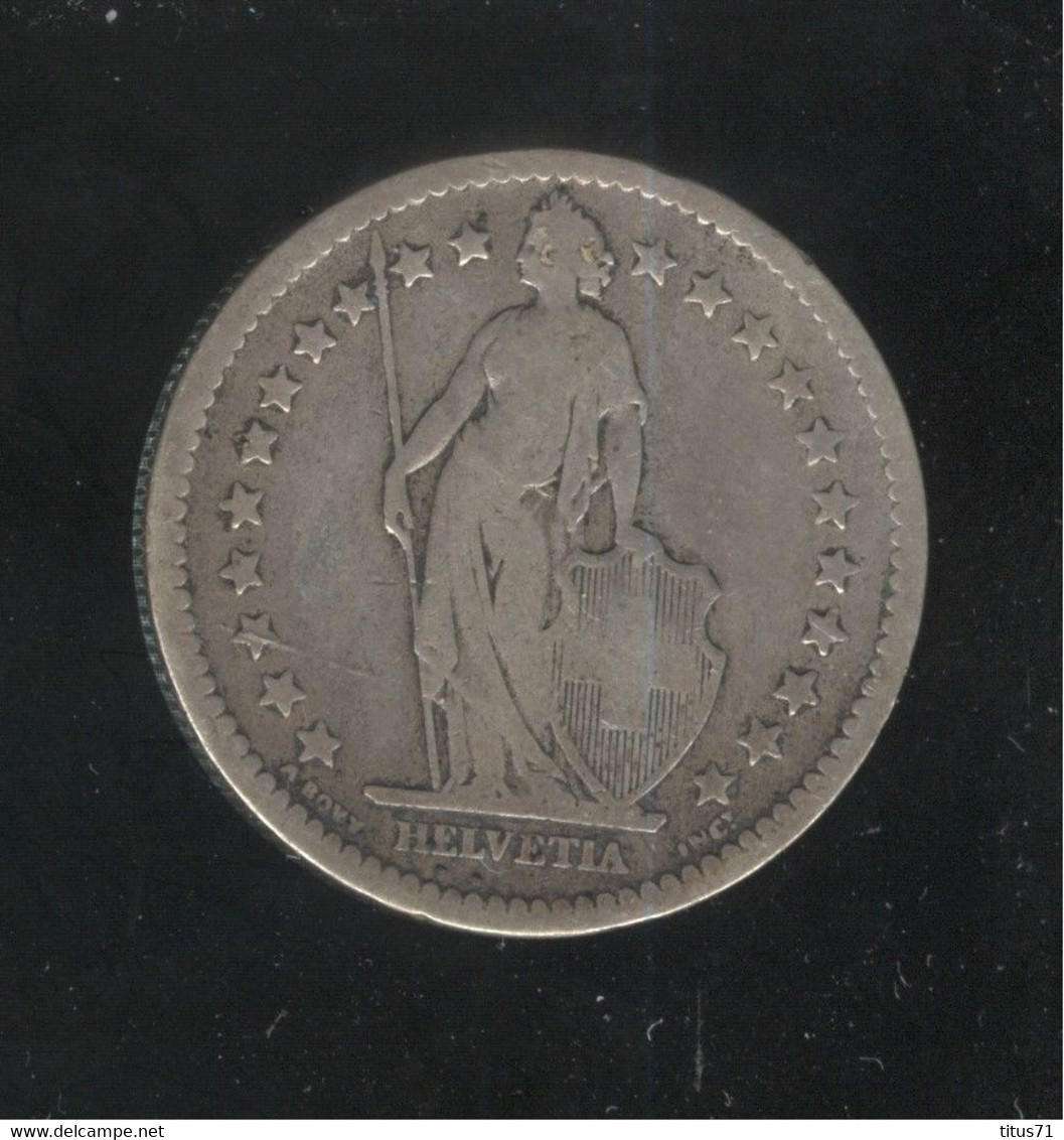 2 Francs Suisse / Switzerland 1878 - Autres & Non Classés