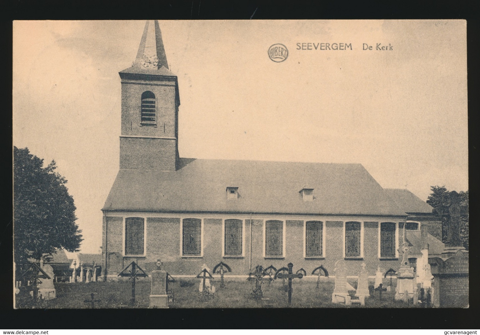 SEEVERGEM  ZEVERGEM  DE KERK  2 SCANS - De Pinte