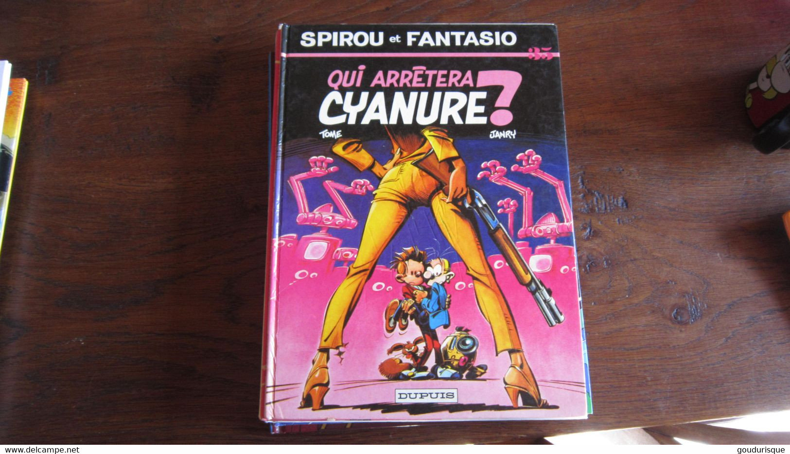 EO SPIROU T35 QUI ARRETERA CYANURE ?     TOME/JANRY - Spirou Et Fantasio