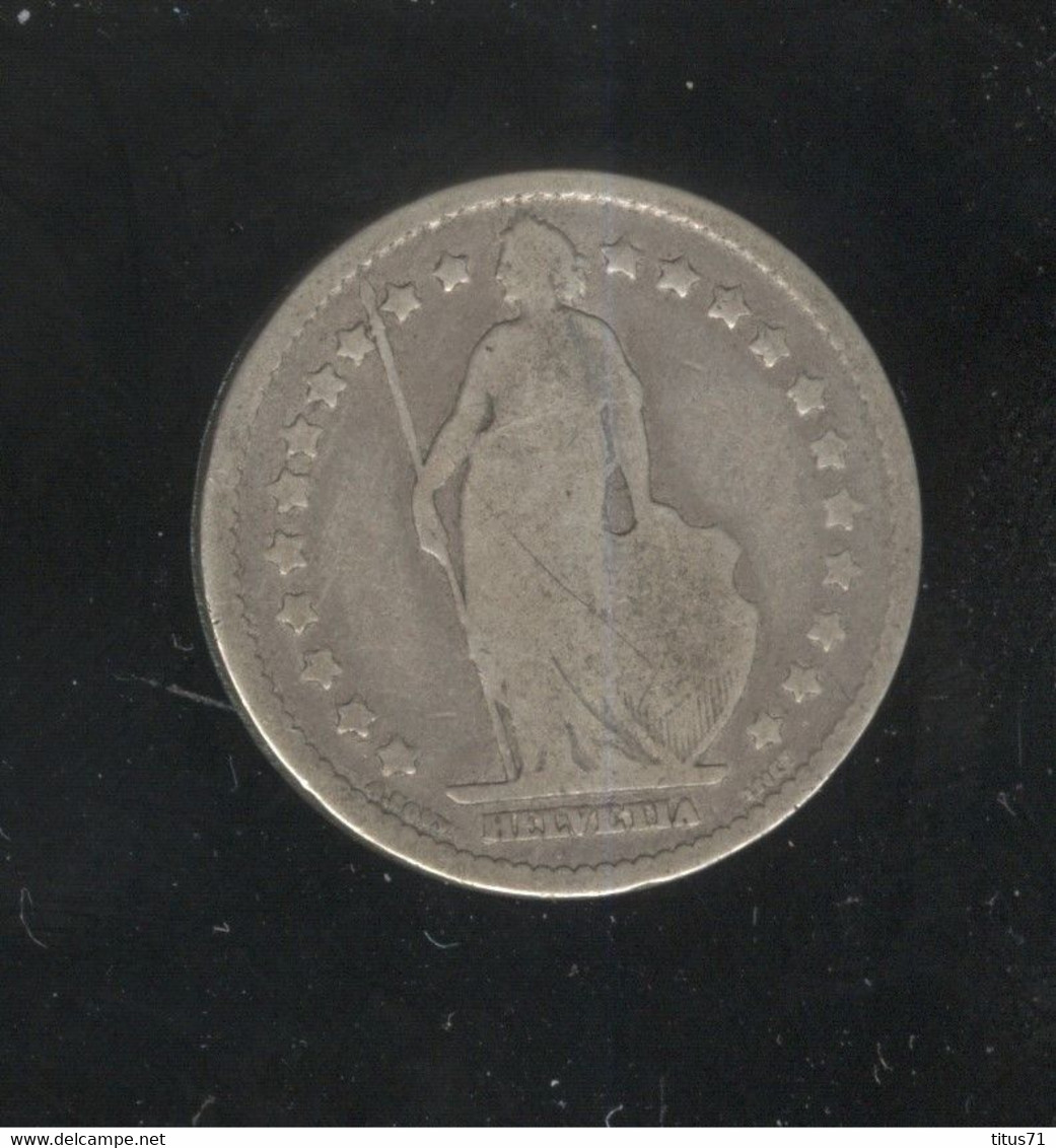 1 Franc Suisse / Switzerland 1877 - Autres & Non Classés