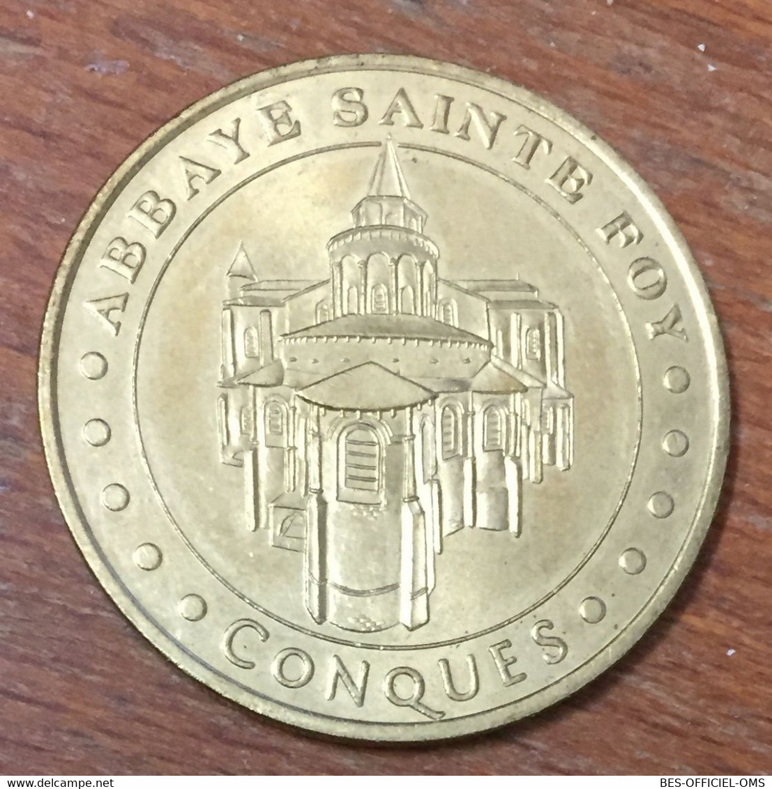 12 CONQUES ABBAYE SAINTE-FOY MDP 2005 MÉDAILLE SOUVENIR MONNAIE DE PARIS JETON TOURISTIQUE MEDALS TOKENS COINS - 2005