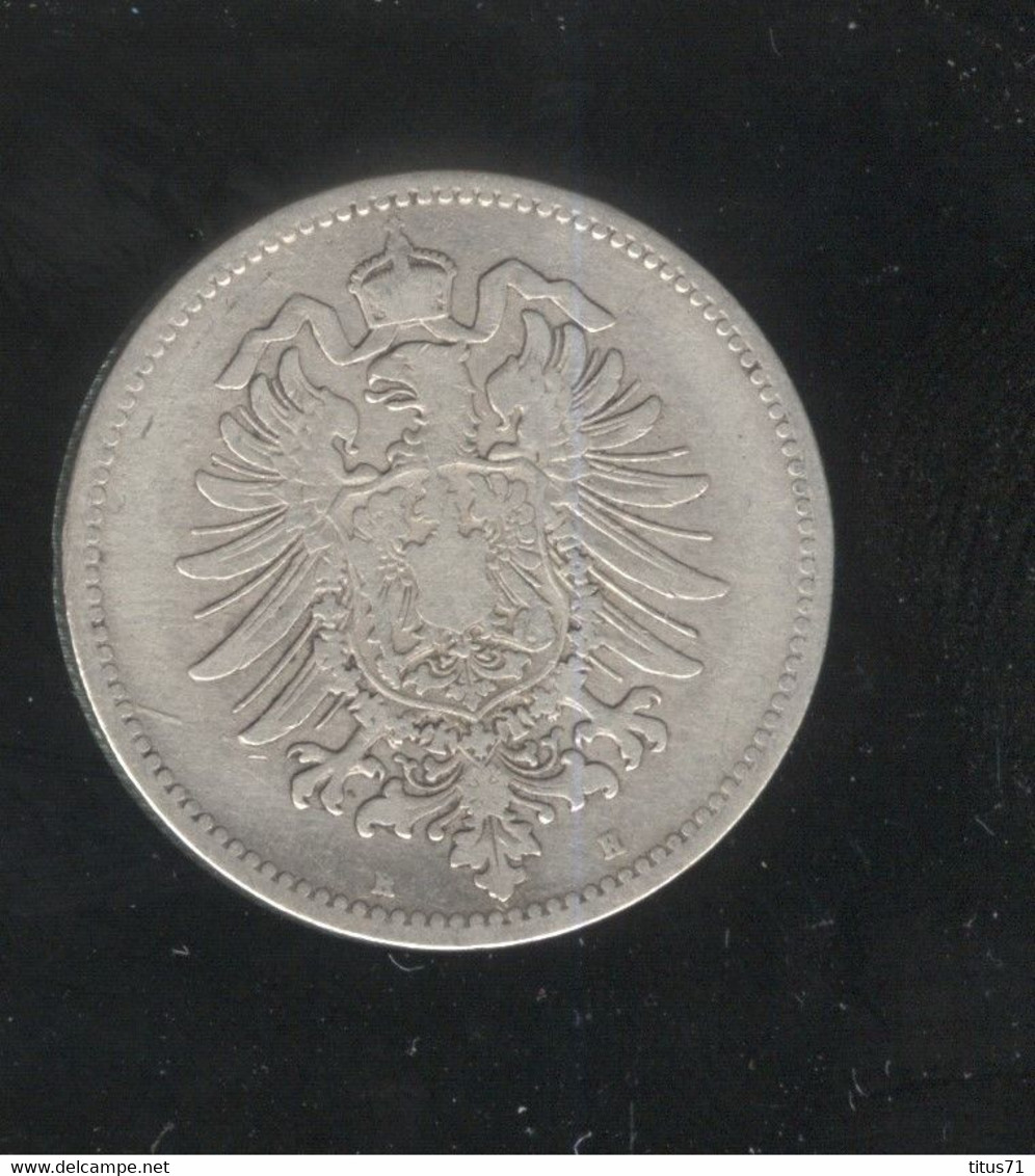 1 Mark Allemagne / Germany 1874 H - 1 Mark