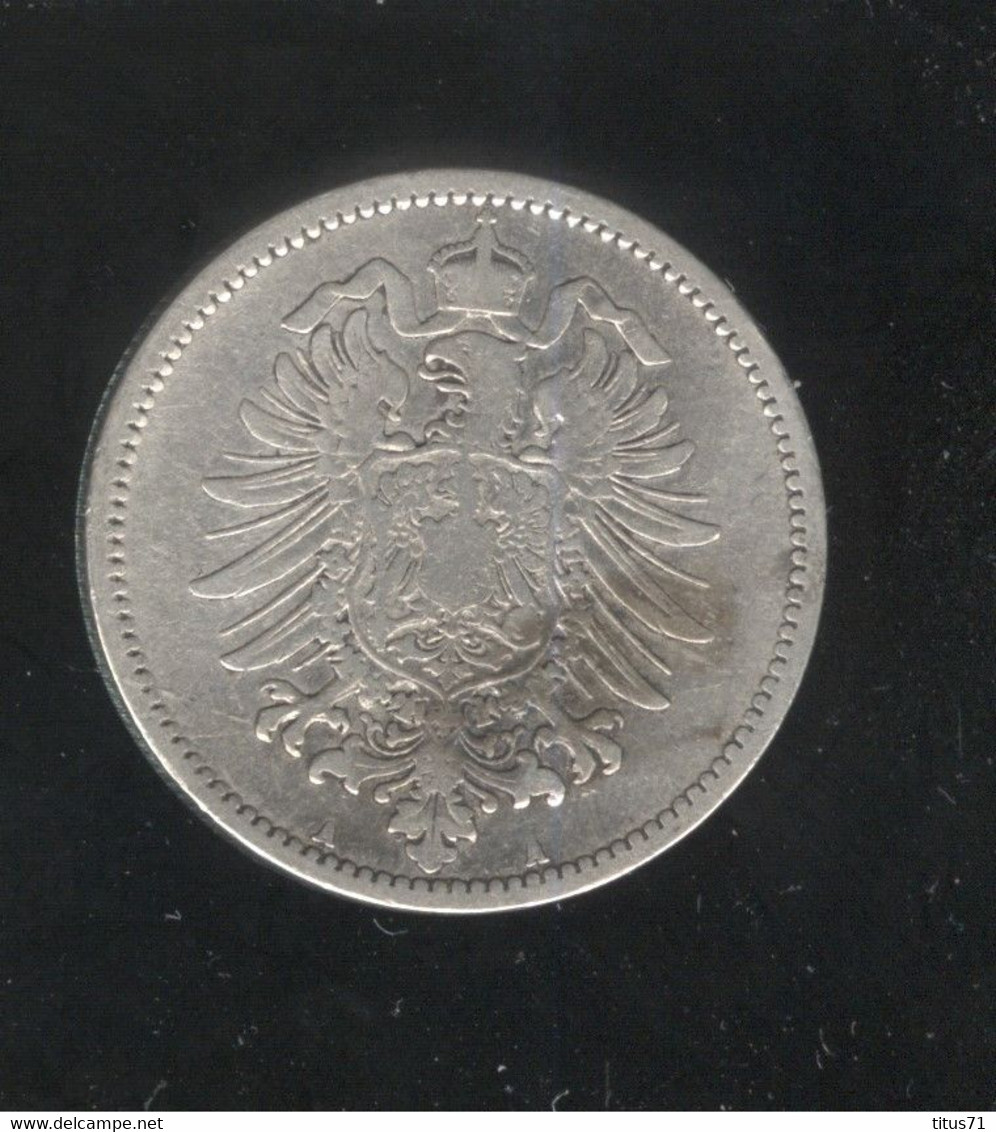 1 Mark Allemagne / Germany 1877 A - 1 Mark