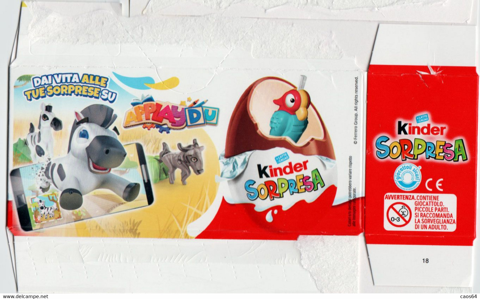 MINIONS KINDER SORPRESA  ITALY SCATOLA BOX - Otros & Sin Clasificación