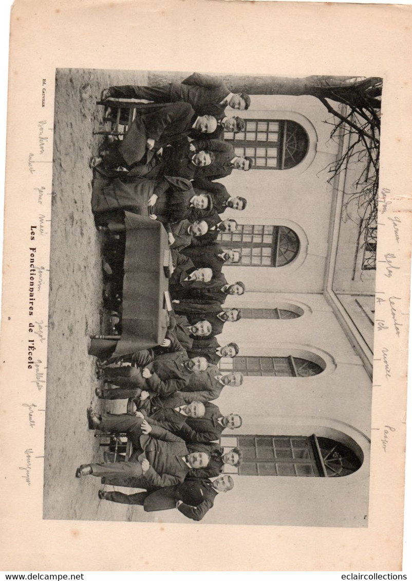 Vieux Papiers. Recueil -1908  Ecole Primaire Supérieure De Garçons   49  Angers   (Voir Scan Et Explication) - Unclassified