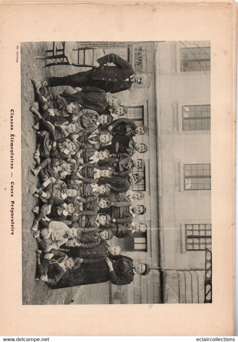 Vieux papiers. Recueil -1908  Ecole Primaire Supérieure de garçons   49  Angers   (Voir scan et explication)