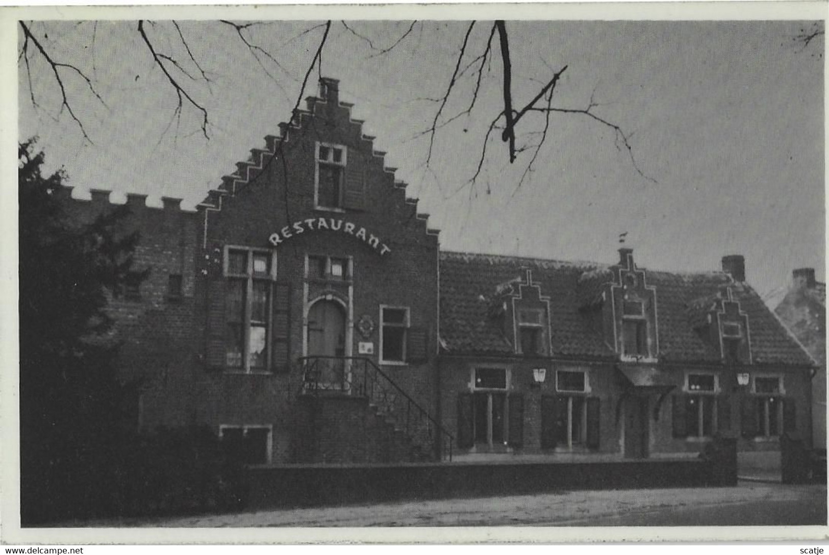 Waasmunster   -   Gasthof   -   De Gulden Schaduw   -  1967   Naar   Antwerpen - Waasmunster