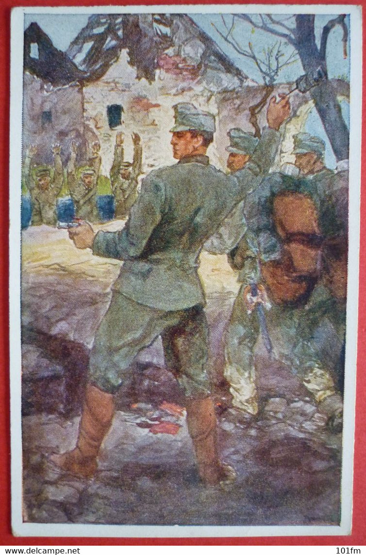 K.u.K. Soldaten, WWI - Offizielle Karte Fur Rotes Kreuz Nr. 356 - Guerra 1914-18