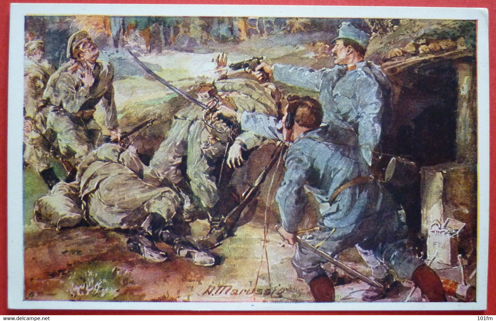 K.u.K. Soldaten, WWI - Offizielle Karte Fur Rotes Kreuz Nr. 375 - Guerra 1914-18